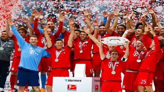 Bayern Munich Bundesliga Champions