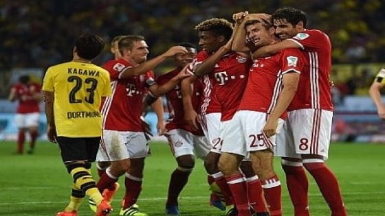 Bayern celebrate 2016 2